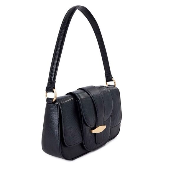 Time and Tru Mia Black Shoulder Bag - Picture 7 of 7